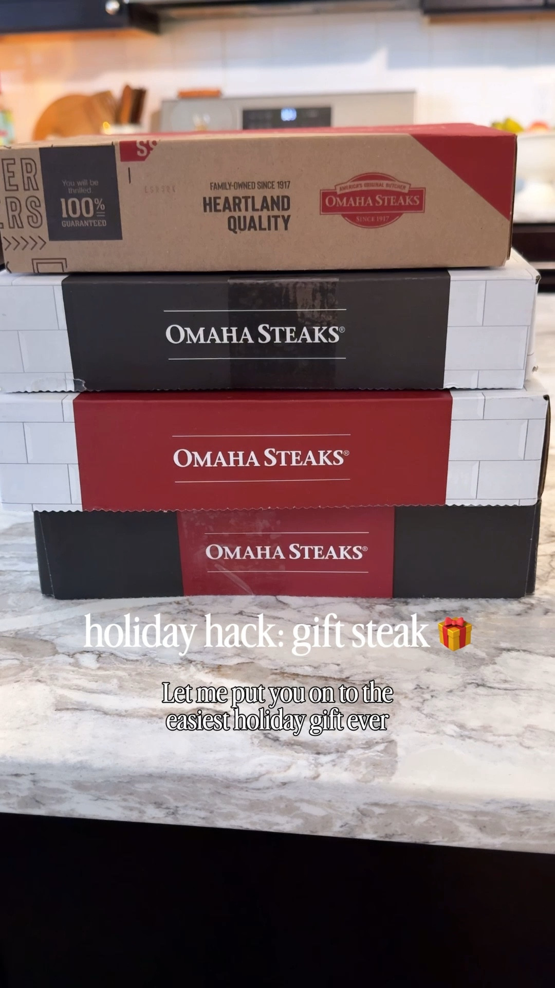 Give them something they’ll actually use this year — STEAK. 🎁🔥 @OmahaSteaks made holiday gifting effortless with their “Favorite Gift” package. Everything is hand-carved, aged to perfection and packaged beautifully. No stress. No returns. Truly the gift that keeps on giving. Link in bio! 🥩#OSAmbassador

#LTKHoliday #LTKSeasonal #LTKGiftGuide