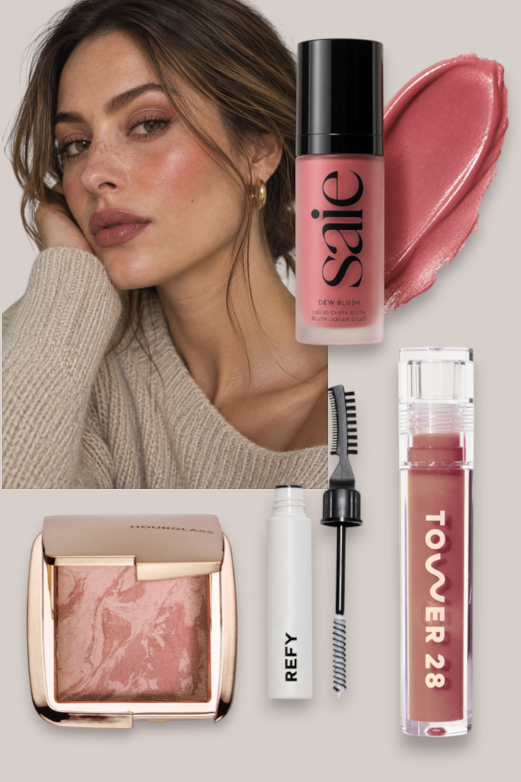 Flushed Cheeks
The prettiest everyday fall makeup 🍂 Rosy, just-in-from-the-cold cheeks paired with natural skin, fluffy brows and a glossy neutral lip. An easy way to make your everyday makeup feel more autumnal without changing your whole routine. 

 #LTKautumn #LTKbeauty