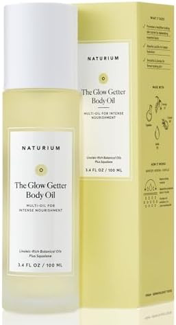 Naturium The Glow Getter Body Oil, Multi-Oil for Intense Nourishment, Hydrating & Moisturizing Fo... | Amazon (US)