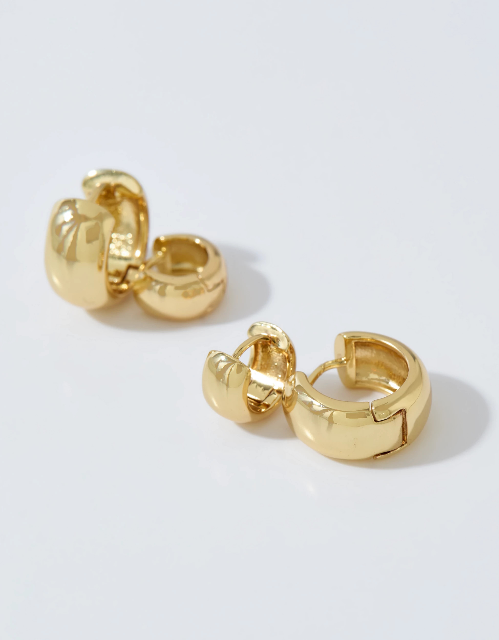 Aerie Chunky Huggie Basic Hoop Pack | Aerie