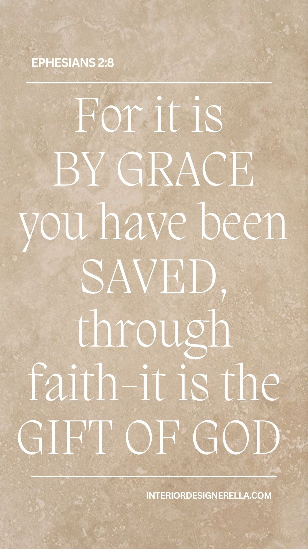 Bible verse of the day! Ephesians 2:8!