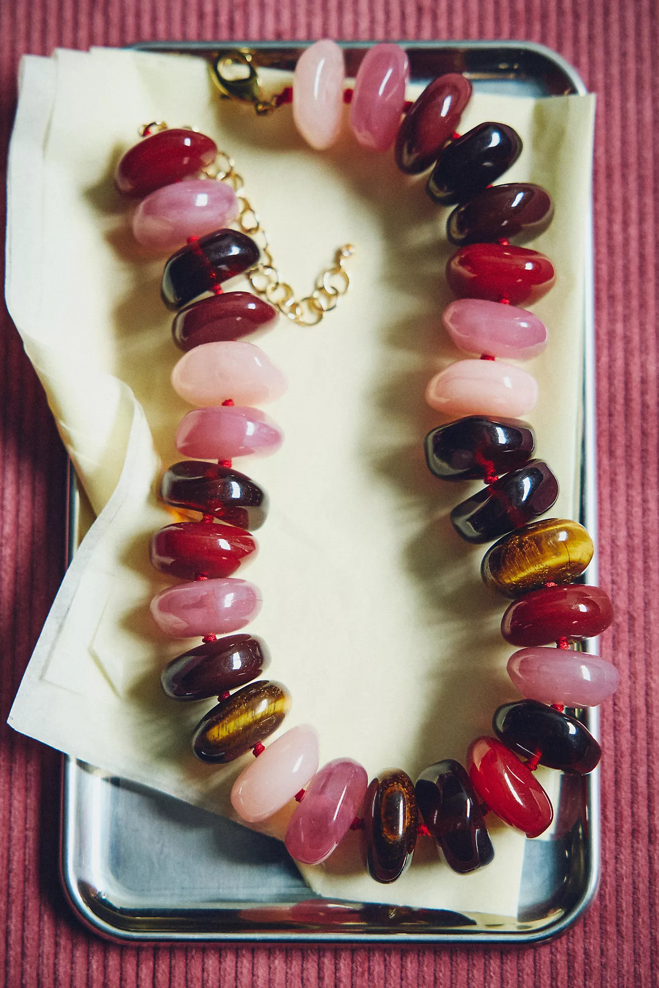 Bowie Necklace, Large Beads | Anthropologie (US)
