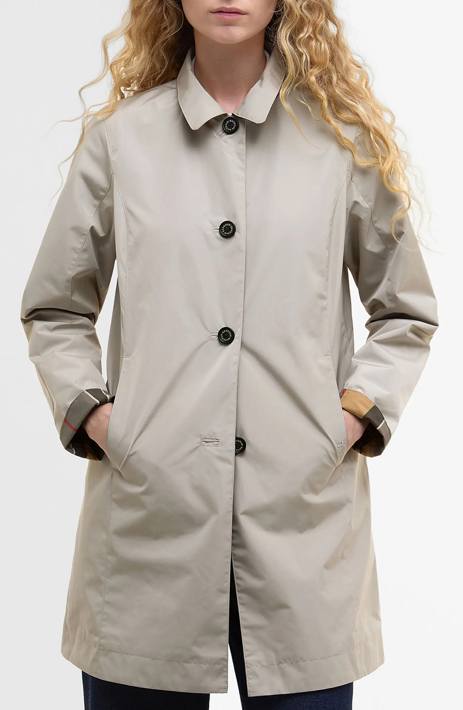 Barbour Babbity Reversible Waterproof Coat | Nordstrom | Nordstrom