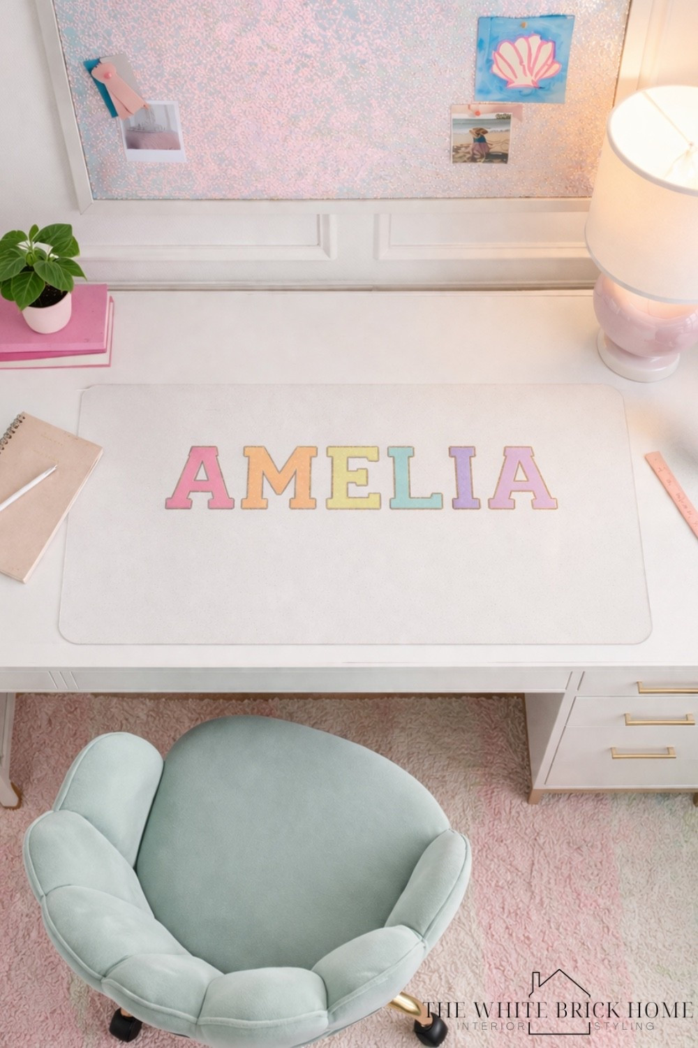 A cheerful, designer style desk moment that makes everyday creativity feel effortlessly elevated and fun.
❤️❤️
Girls room, girls bedroom, girls room desk, girls room chair, girls room lamp, girls room decor ideas, girls room design, tween girl bedroom, girls room design ideas, girls room decor, girls room desk chair, girls room rug, pottery barn teen, wayfair, pottery barn kids 


#LTKSaleAlert #LTKHome #LTKKids