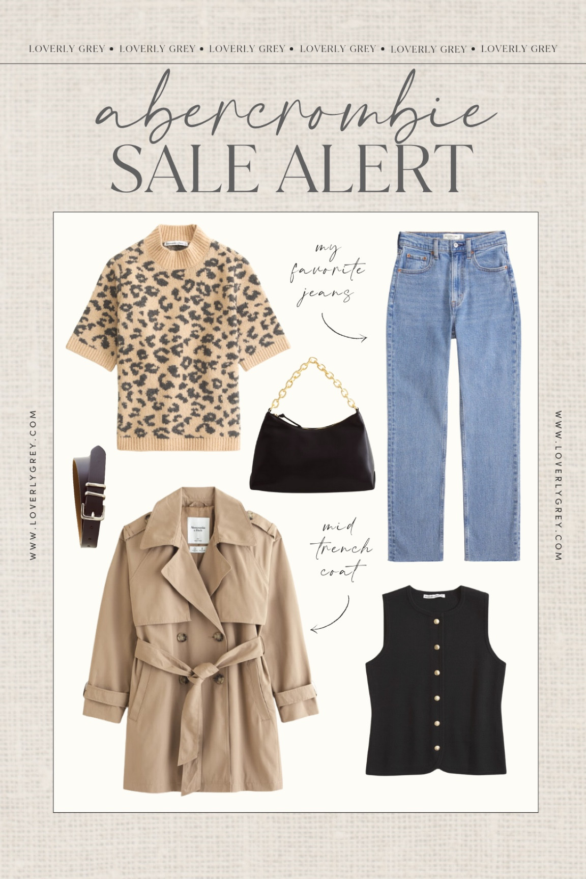 Been loving wearing leopard this season! Use my code AFLOVERLY for 15% off this weekend! 

Loverly Grey, Abercrombie finds, Abercrombie sale, leopard print, trench coat, fall purse, fall looks, fall outfits 

#LTKStyleTip #LTKSaleAlert #LTKSeasonal