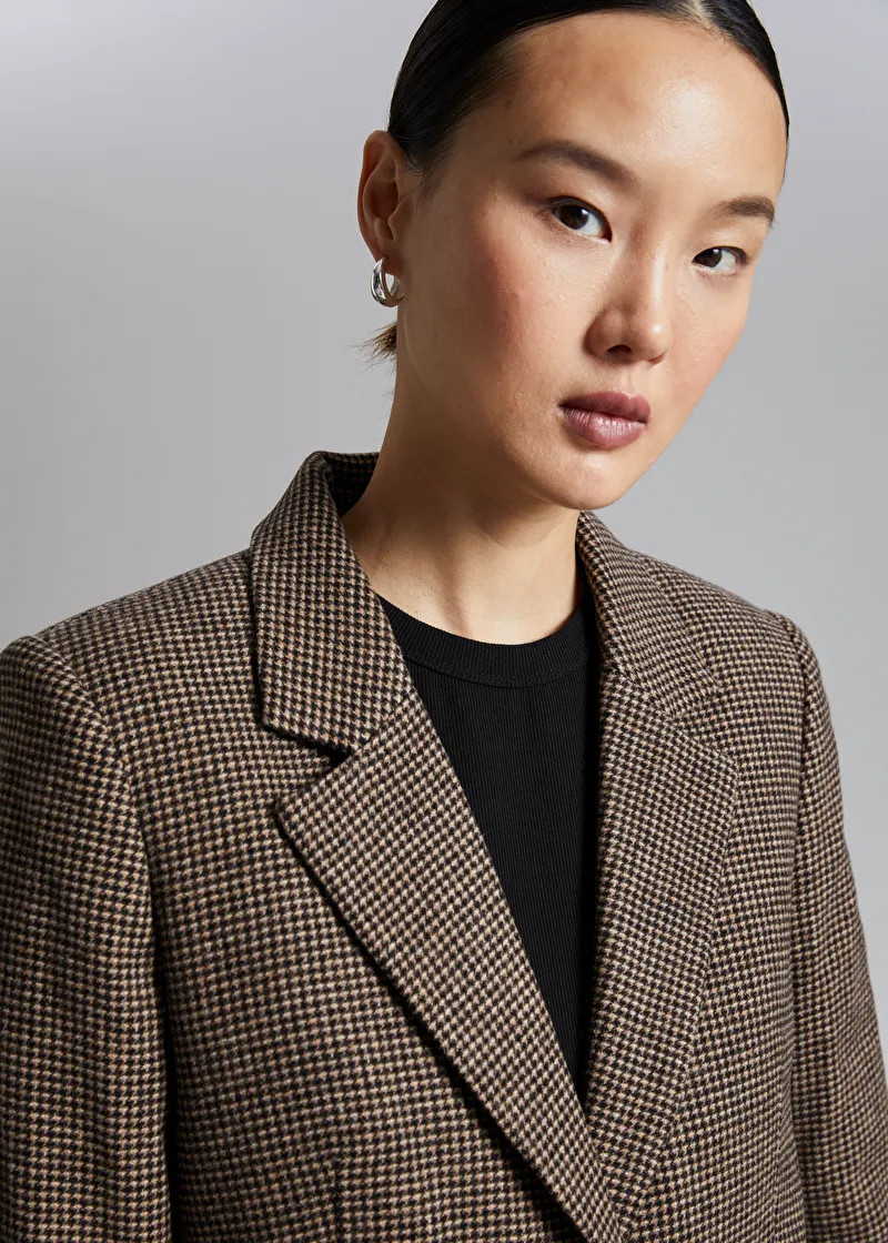 Fitted Checked Blazer | & Other Stories (EU + UK)