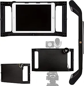 iOgrapher iPad Case with Handles for Tripod and Lens Adapter - iPad Stabilizer for Mini 4th, 5th,... | Amazon (US)