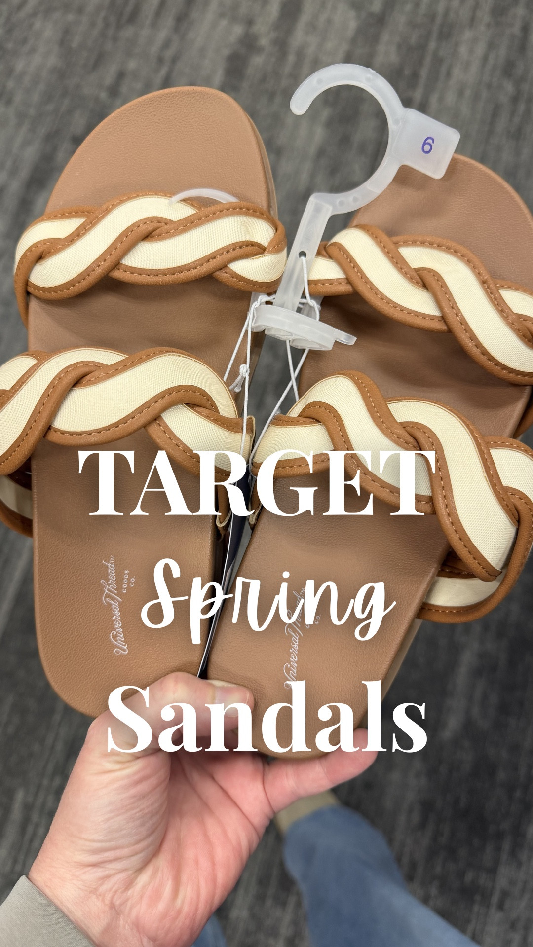Target sandals are SO good right now 😍

I found the cutest styles that look way more expensive than they are… from simple everyday slides to dressier sandals you can wear with literally everything this season.

These are the kind of shoes you’ll grab every day because they’re easy, comfortable, and go with all your spring and summer outfits 🙌

Perfect for:
• Running errands
• Casual everyday outfits
• Vacation and travel
• Dressing up a simple look

Think neutral tones, woven textures, and those effortless styles that make your outfit feel put together without trying too hard ✨

Save this because the best sizes always go FAST 👀

target sandals | womens sandals target | summer shoes women | neutral sandals | affordable shoes | target fashion finds | everyday sandals | vacation outfits | spring summer style | casual outfits women