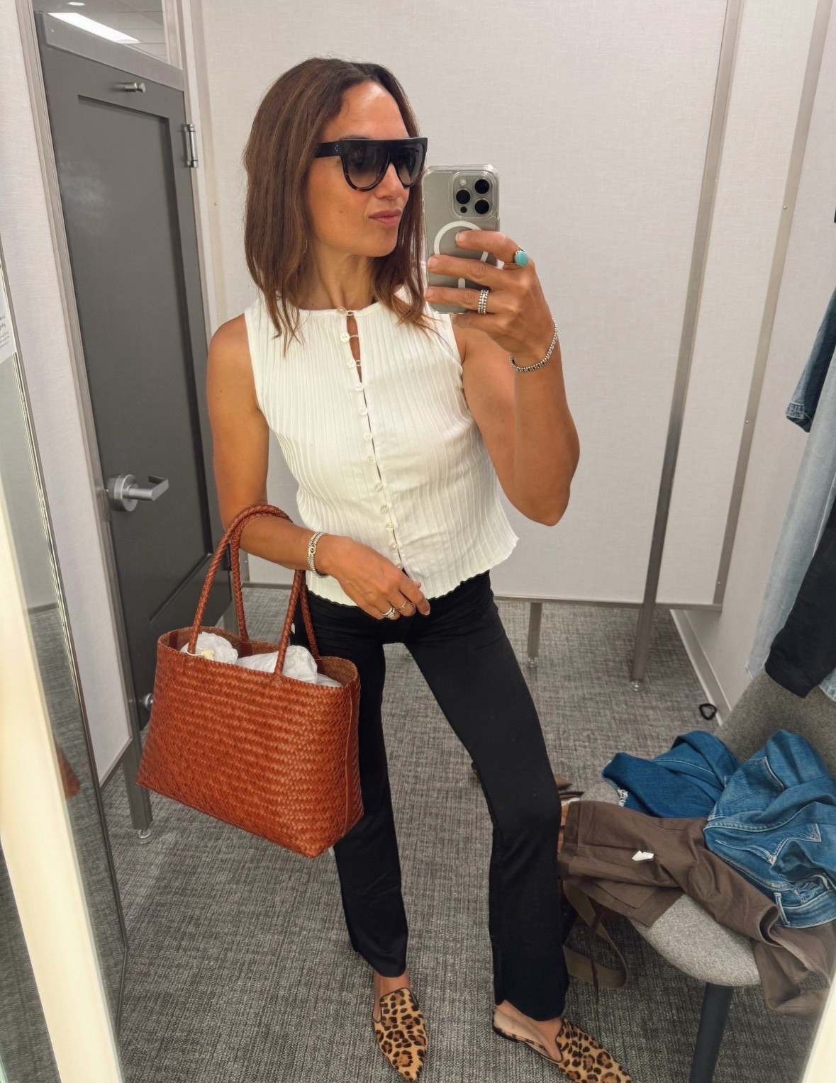 Nordstrom tryon! 
Leggings in small 