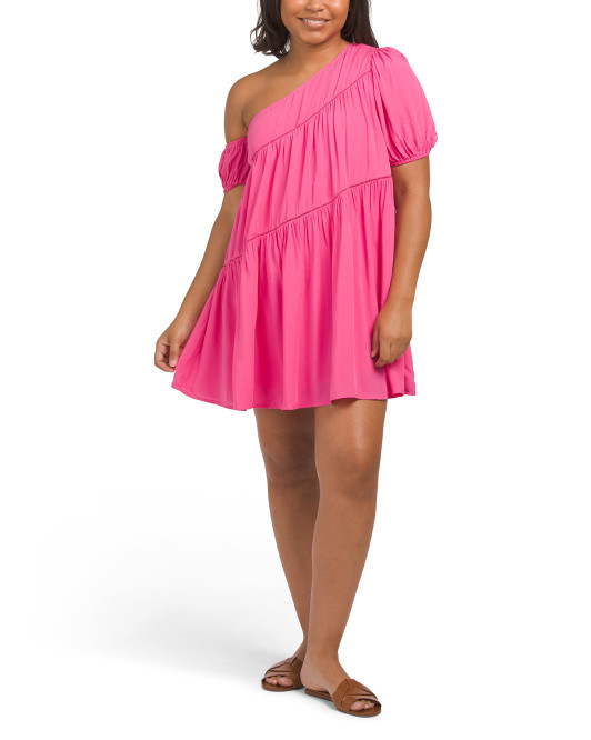 One Shoulder Mini Dress | TJ Maxx