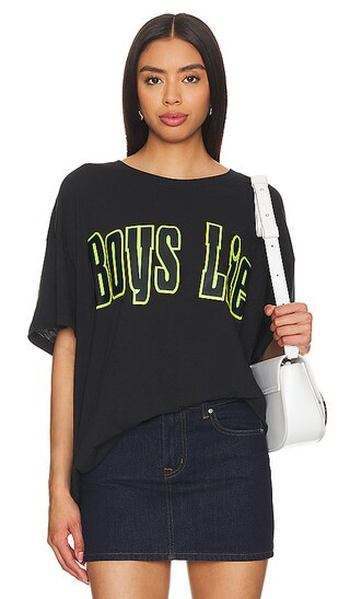 Spunk Boyfriend Tee in Black | Revolve Clothing (Global)