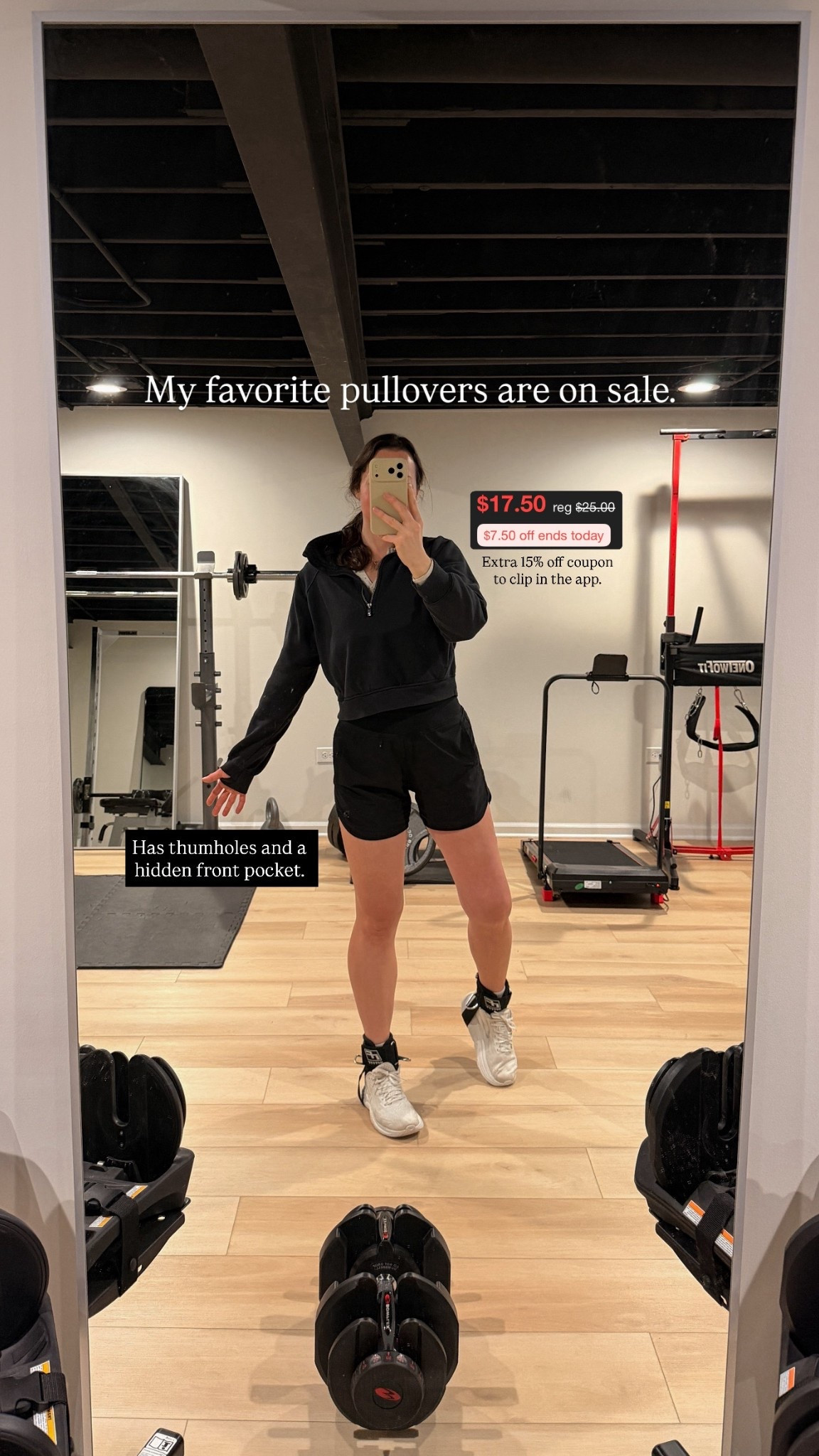 My favorite gym pullovers are on sale. There’s an additional 15% off coupon to clip on the Target circle app  

#LTKfitnessgoals #LTKSaleAlert #LTKootd