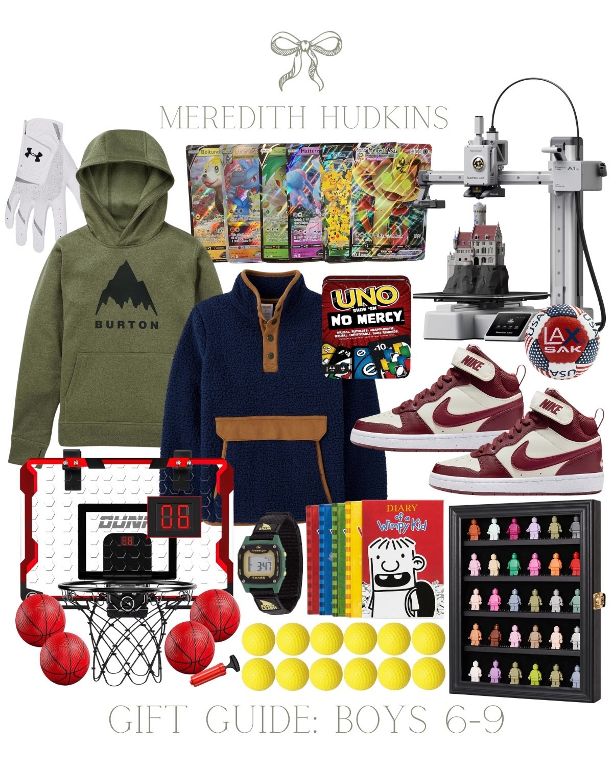 Here are some of my favorite gifts for boys 6-9! From books and basketballs to golf gloves and even a 3D printer! Check it out!

#LTKSaleAlert #LTKGiftGuide #LTKKids