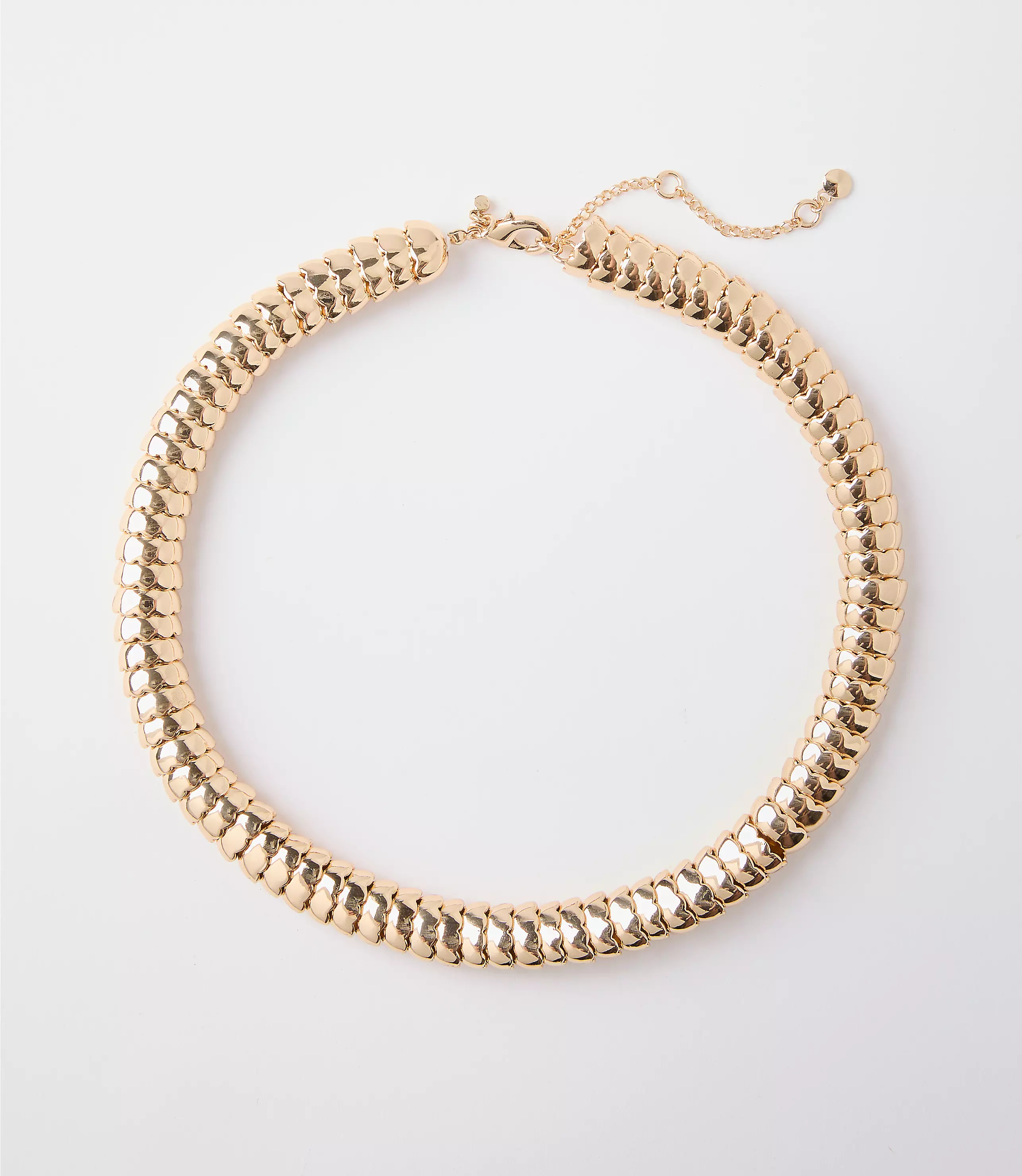 Coiled Metal Statement Necklace | LOFT