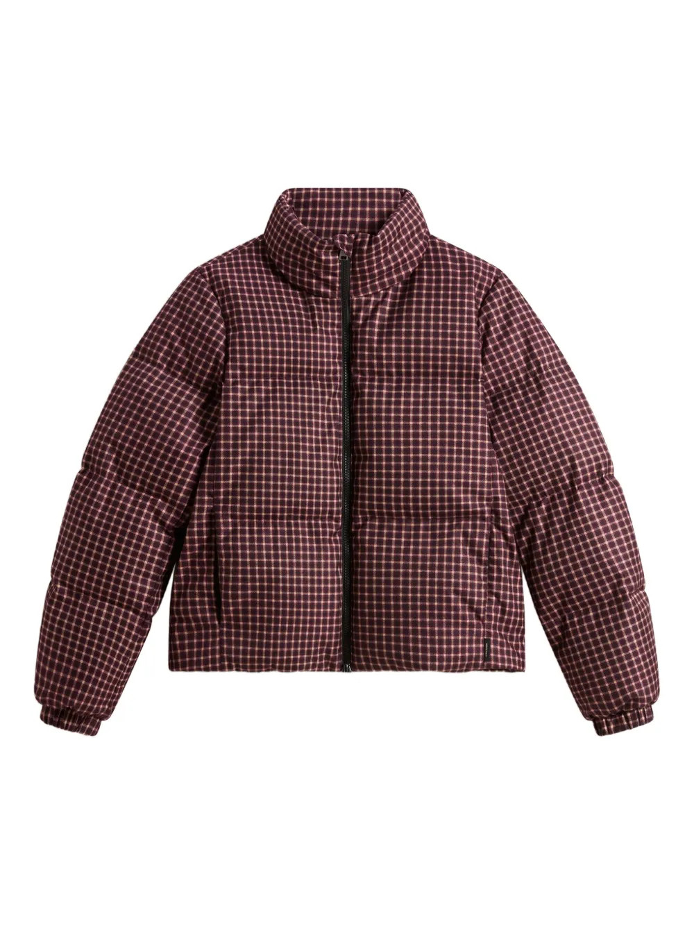 Woolrich Checked Zip Jacket | Red | FARFETCH | Farfetch Global