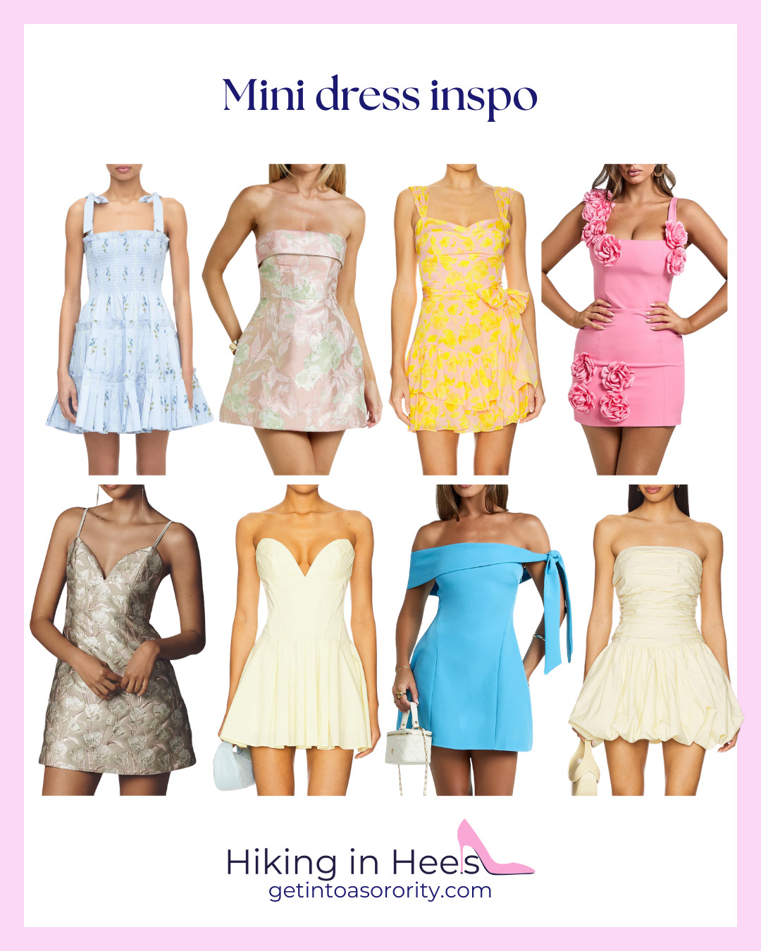 It’s never too early to make sure you look and feel your very best for recruitment 💕 Obsessed with these for fall rush, but these would be so adorable for graduation events, sports banquets, and sorority mom’s weekends as well!! 

 #LTKValentine #LTKootd #LTKSeasonal