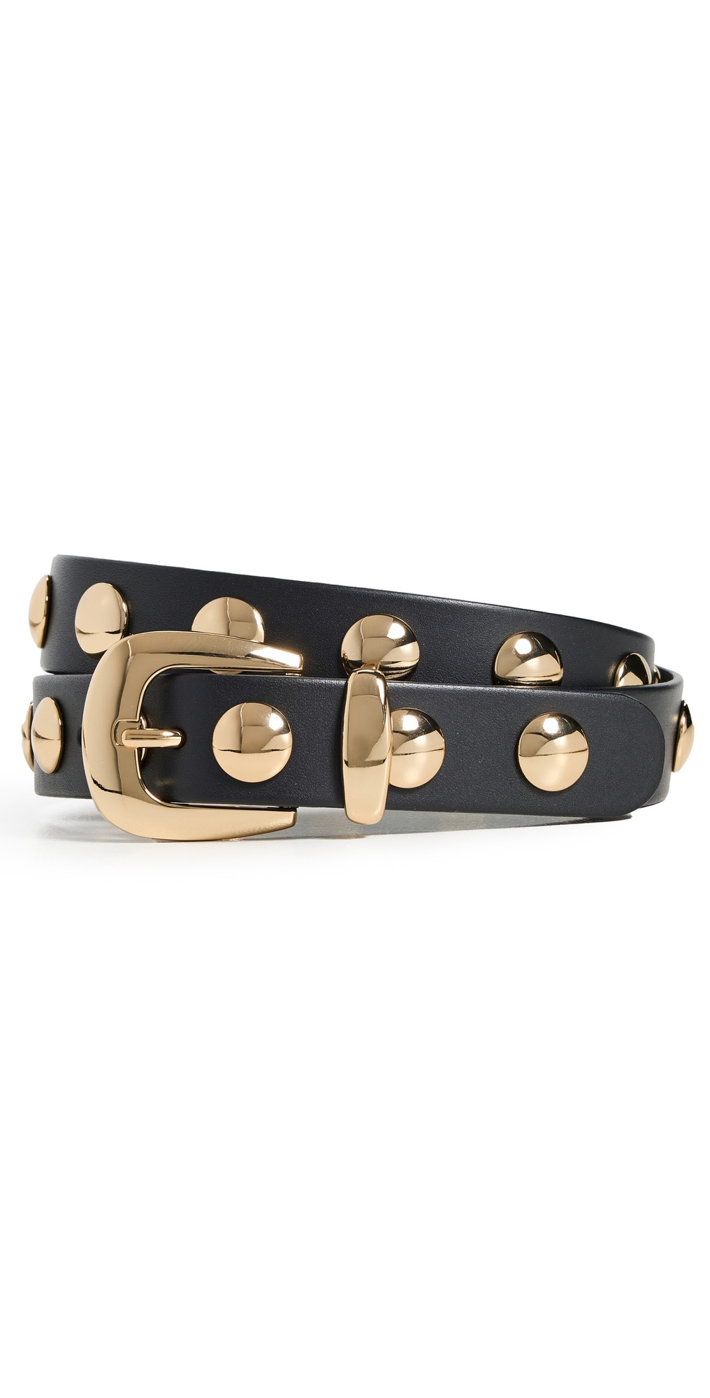 Madewell Western Studded Belt True Black Multi L | Shopbop