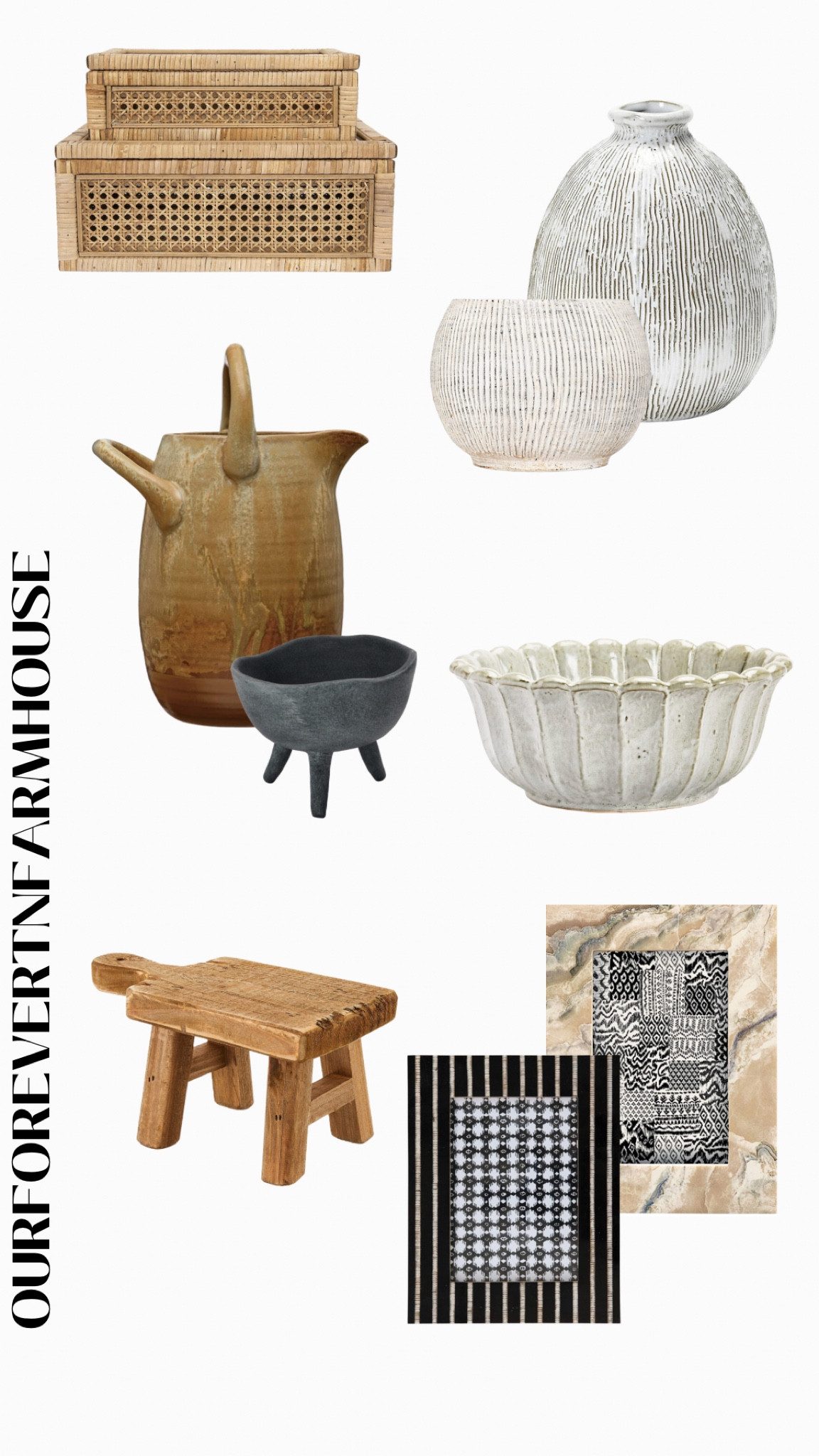 Creative Co Op finds on Amazon. Neutral home decor. Shelf styling 

#LTKhome