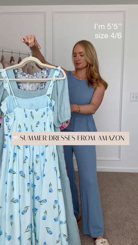 The cutest Amazon dresses for all your summer events! Wearing size small! Summer dresses // summer outfits // event dresses // Mother’s Day dresses // derby party dresses // Memorial Day dresses // daytime dresses // vacation dresses // wedding guest dresses // shower dresses // Amazon dresses // Amazon fashion // LTKfashion 

#LTKstyletip #LTKfindsunder50 #LTKSeasonal
