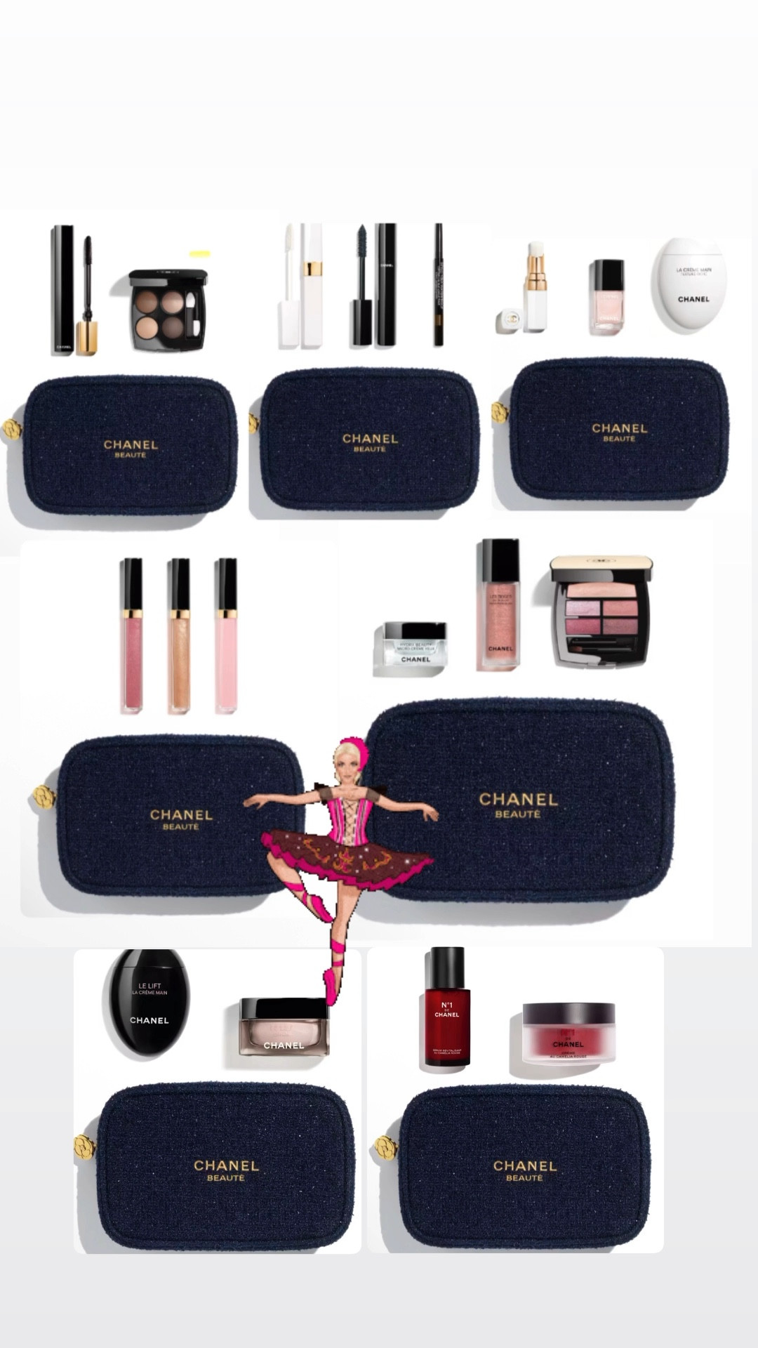 Chanel holiday sets and makeup 

#LTKBeauty #LTKSeasonal #LTKStyleTip