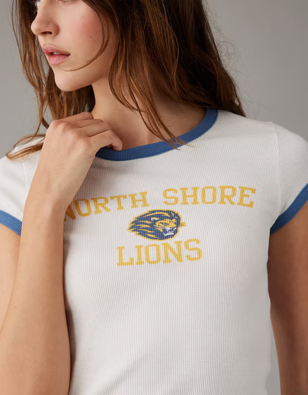 AE x Mean Girls North Shore Lions Tee | American Eagle Outfitters (US & CA)