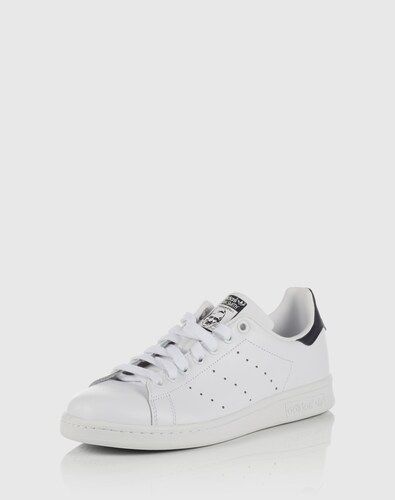 ADIDAS ORIGINALS Flacher Sneaker aus Leder ´Stan Smith´ weiß | EDITED DE