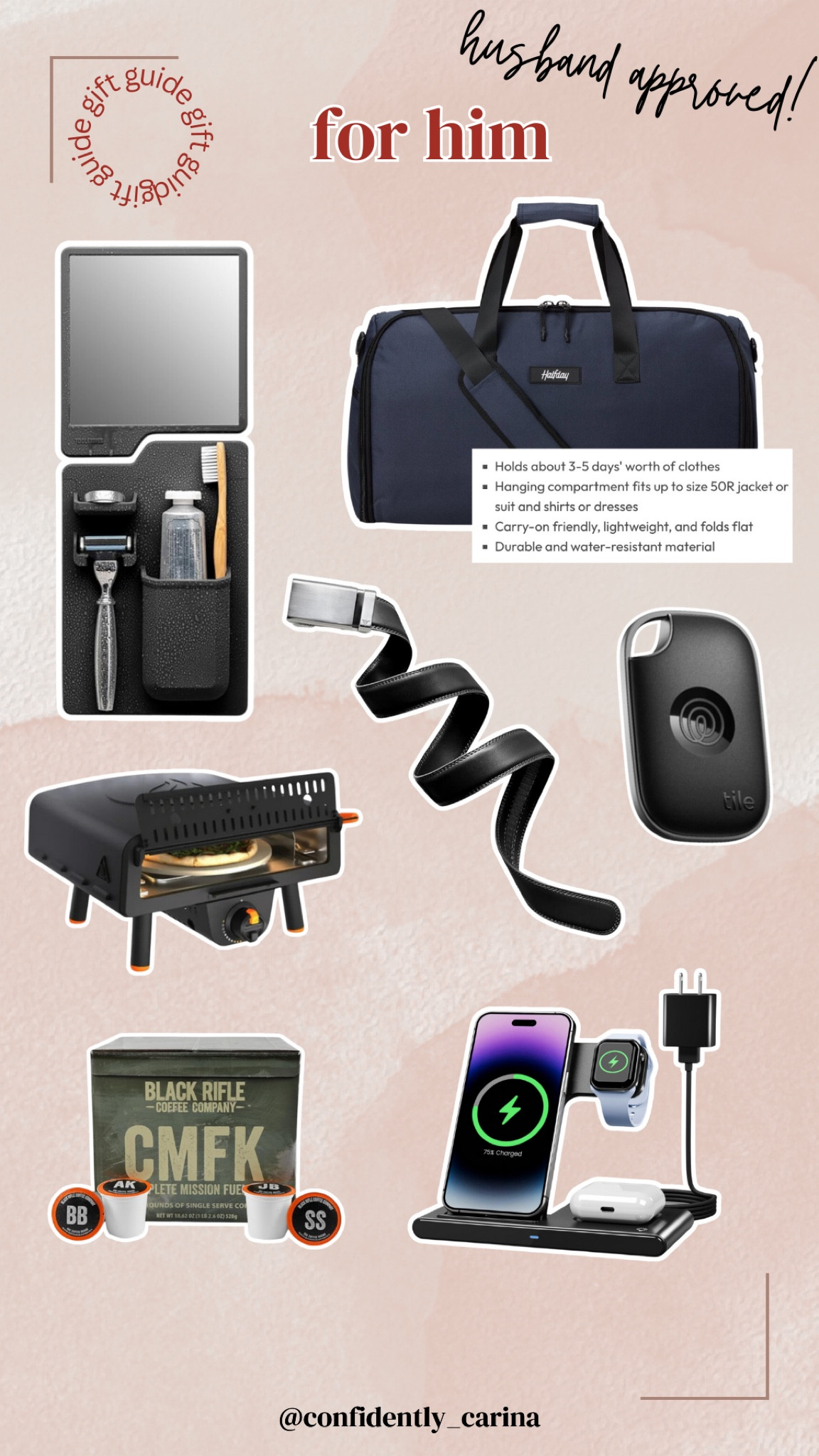 Husband approved gift guide for him! 

Gift guide, husband gift guide, husband Christmas gifts, Christmas gifts for husband, Christmas gift for brothers, Christmas gifts for guys 

#LTKGiftGuide #LTKSeasonal #LTKHoliday