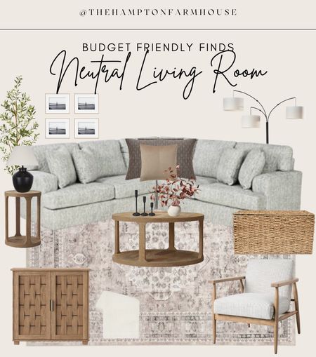 Budget friendly living room! Neutral home decor finds ⚡️

#LTKstyletip #LTKfamily #LTKhome