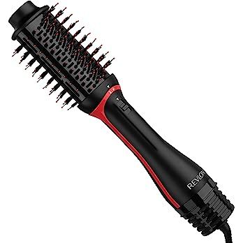 Revlon One Step Volumizer PLUS 2.0 Hair Dryer and Hot Air Brush | Dry and Style (Black) | Amazon (US)
