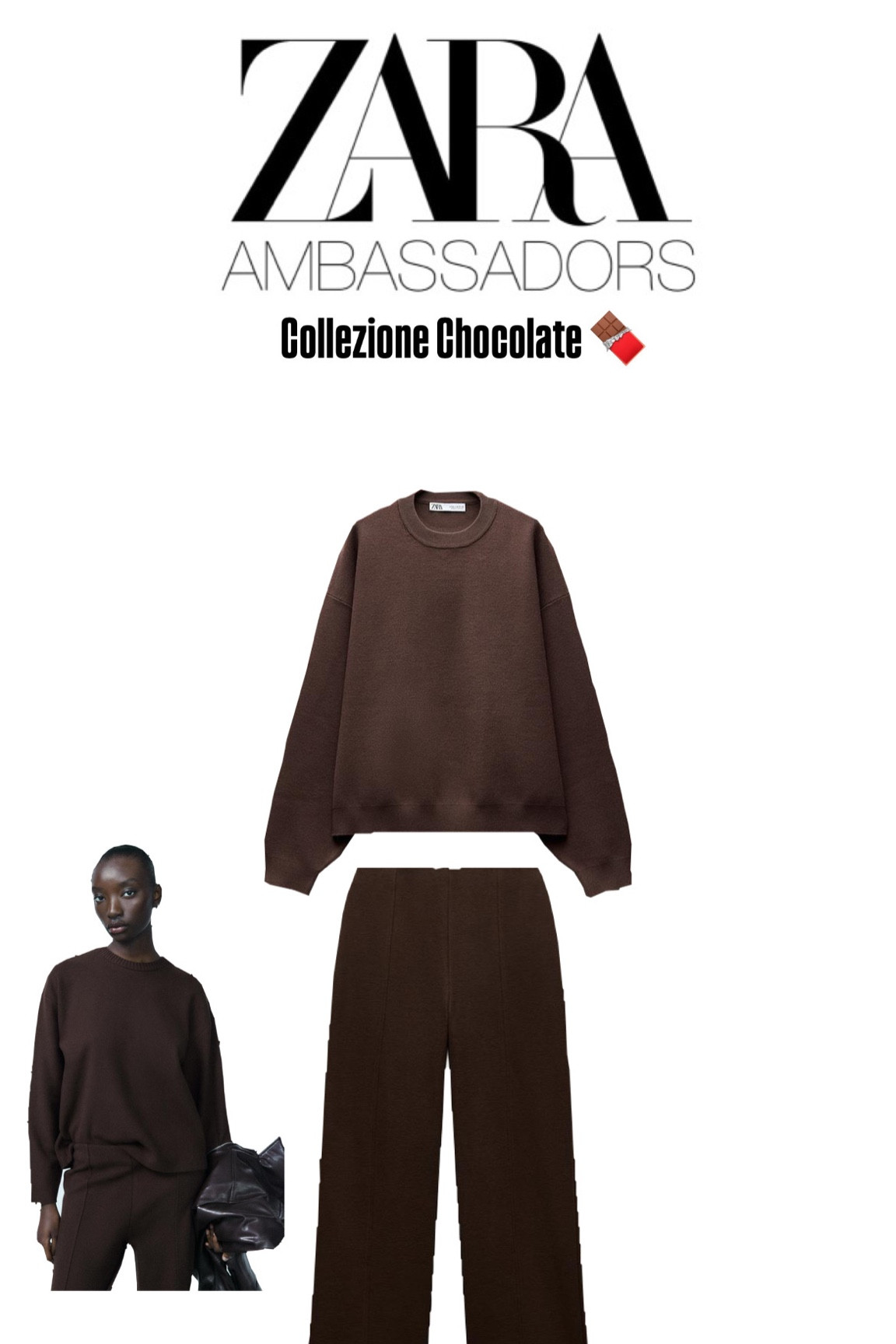 Zara collezione chocolate

#LTKpartywear #LTKstyletip #LTKFashionMonth