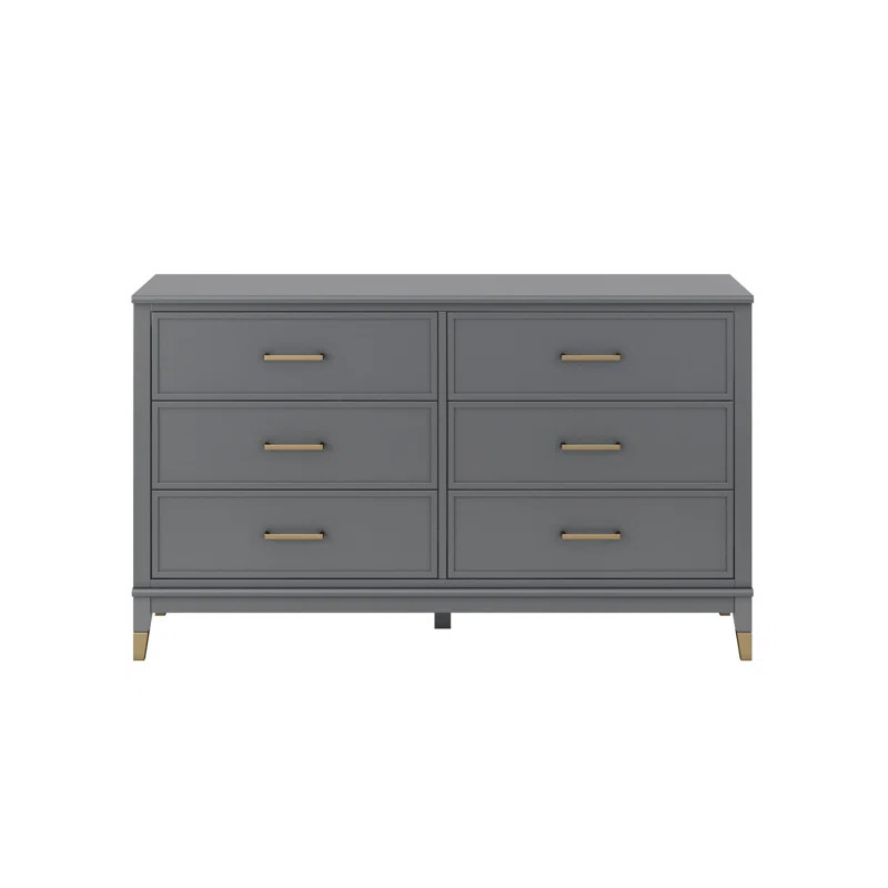 Westerleigh 6 Drawer Double Dresser | Wayfair North America