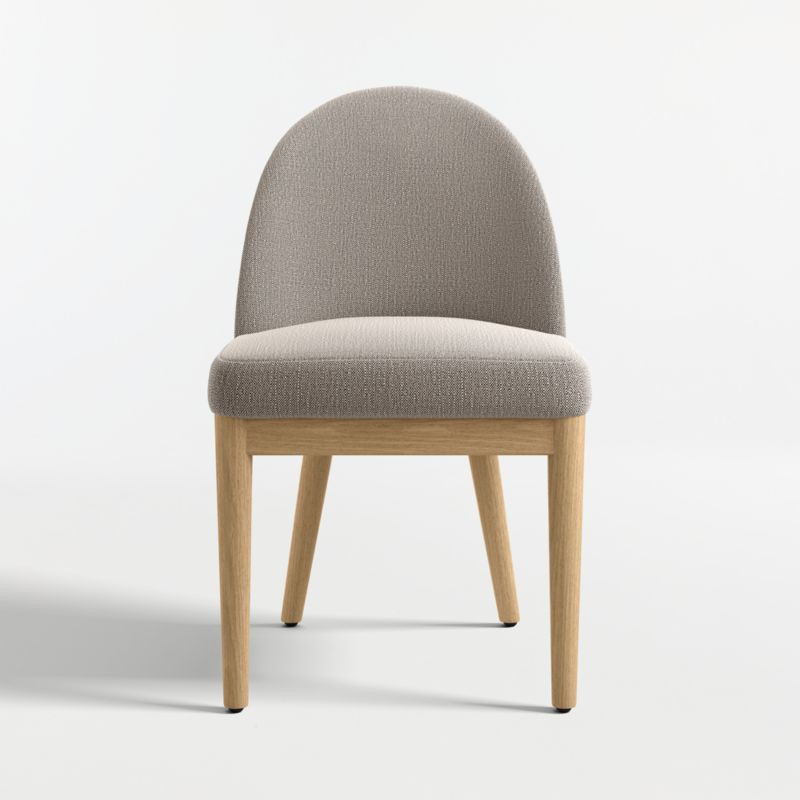 Ana Grey Natural Wood Dining Chair + Reviews | Crate & Barrel | Crate & Barrel