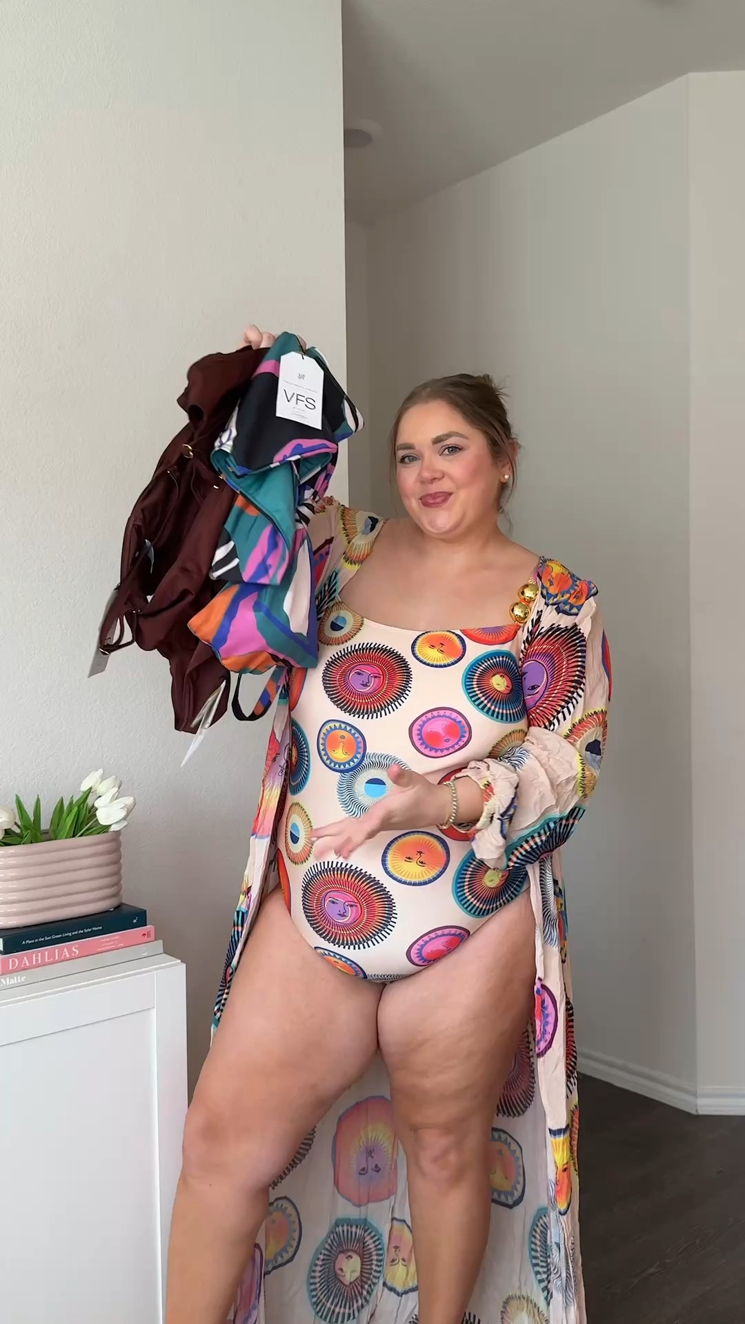 Villa Fresca swim haul. Plus size, size inclusive swimsuits. Wearing 2X in everything and xl/2x in cover up 

#LTKPlusSize #LTKSwim