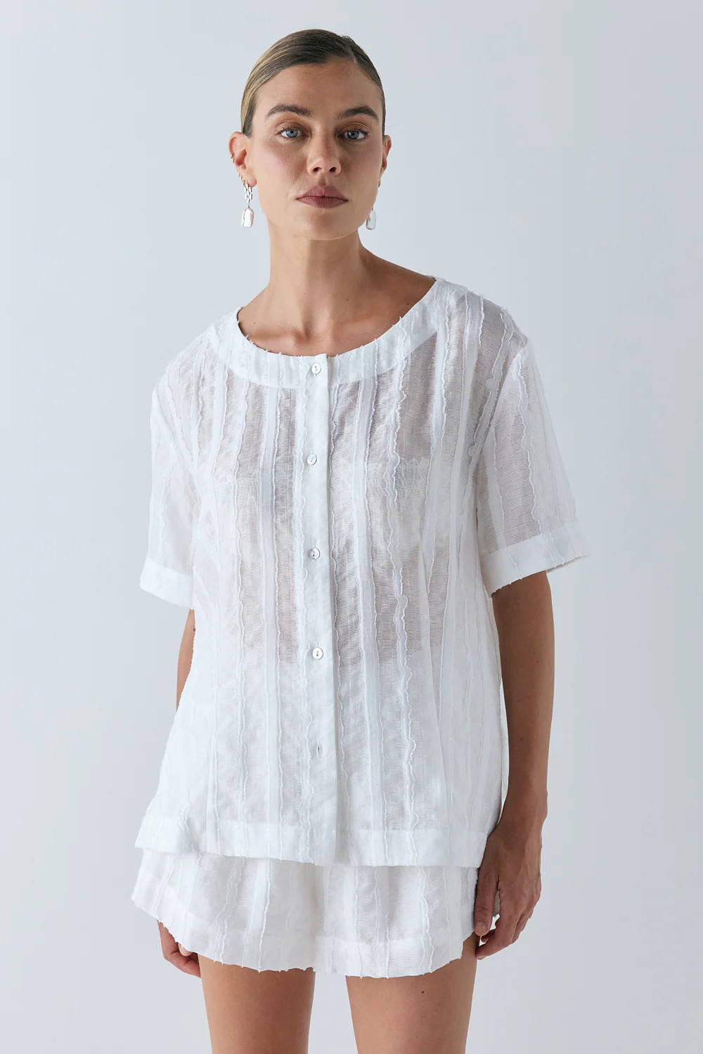 Simone Top White | VRG Grl