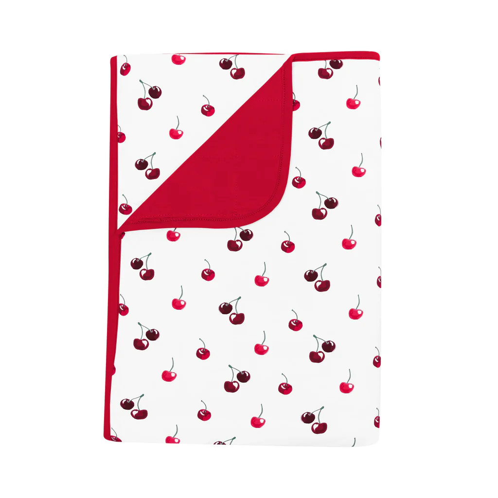 Toddler Blanket in Cherry 1.0 | Kyte Baby