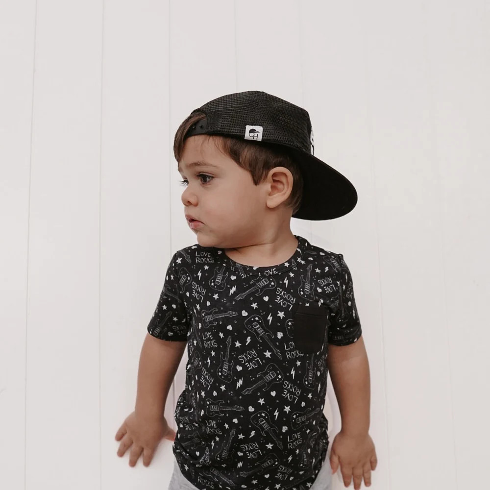 LOVE ROCKS DREAM POCKET TEE | Dream Big Little Co.
