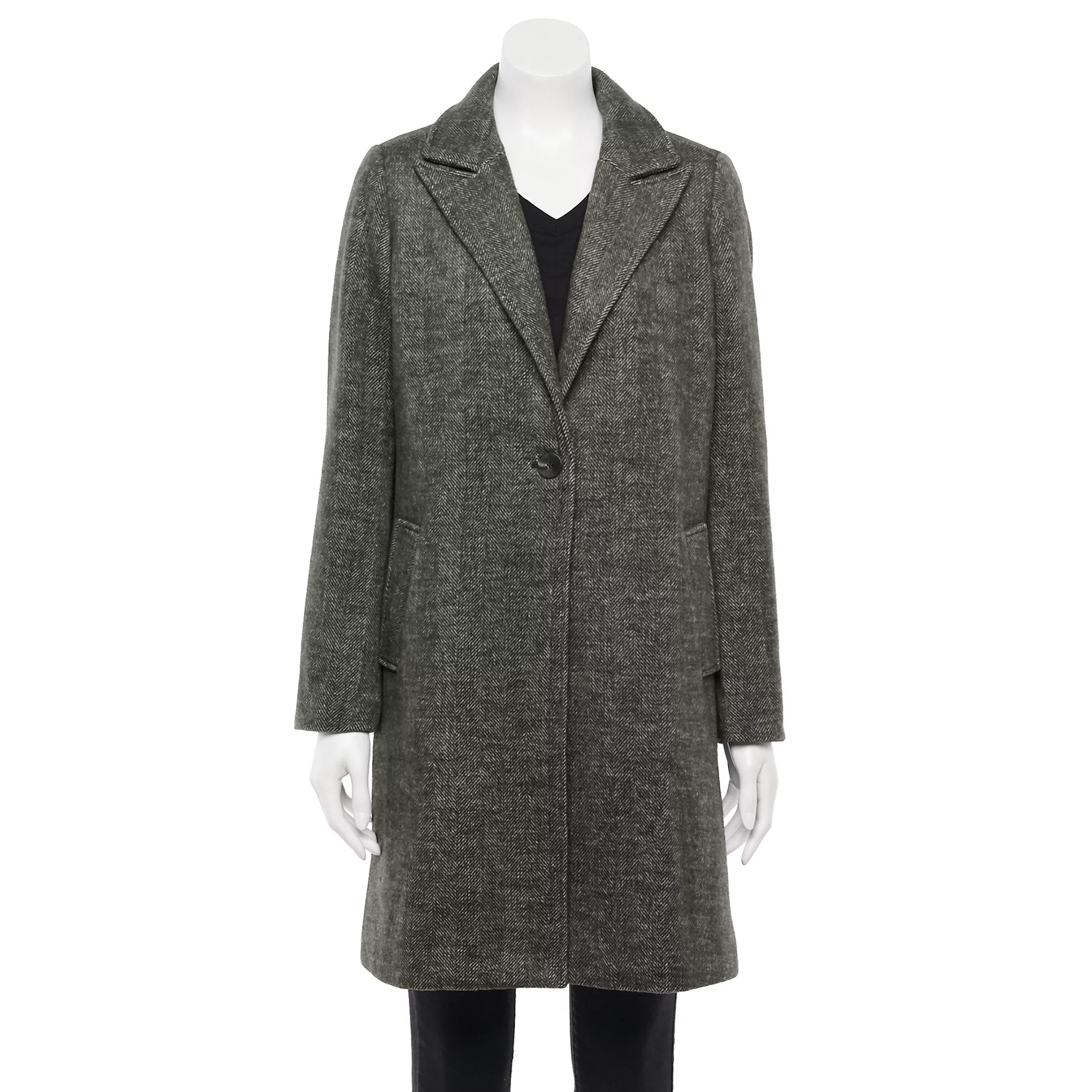 Women's Apt. 9® Long Topper Coat | Kohl's