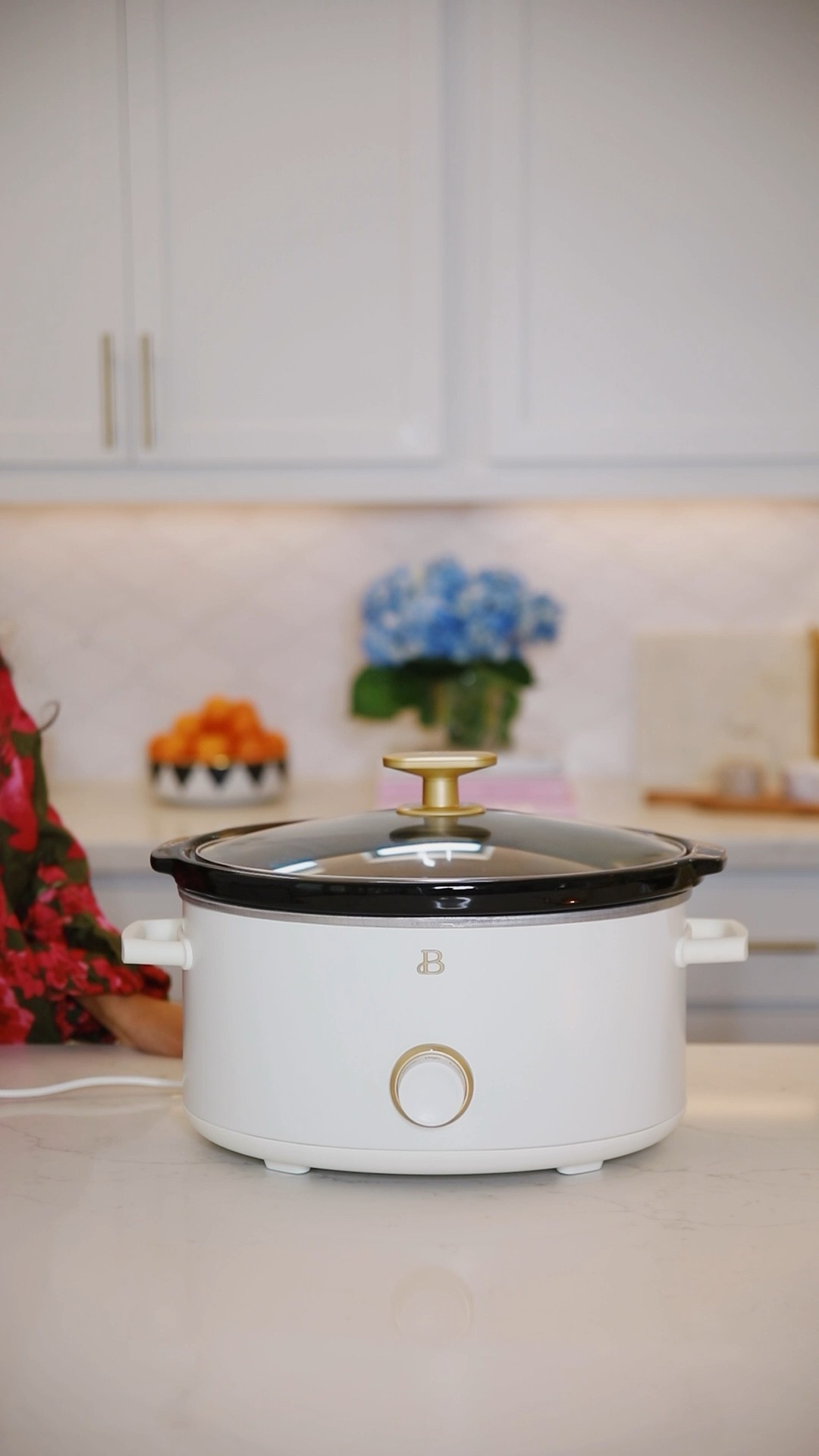 My white and gold slow cooker is under $50!

#LTKSeasonal #LTKhome #LTKunder50
