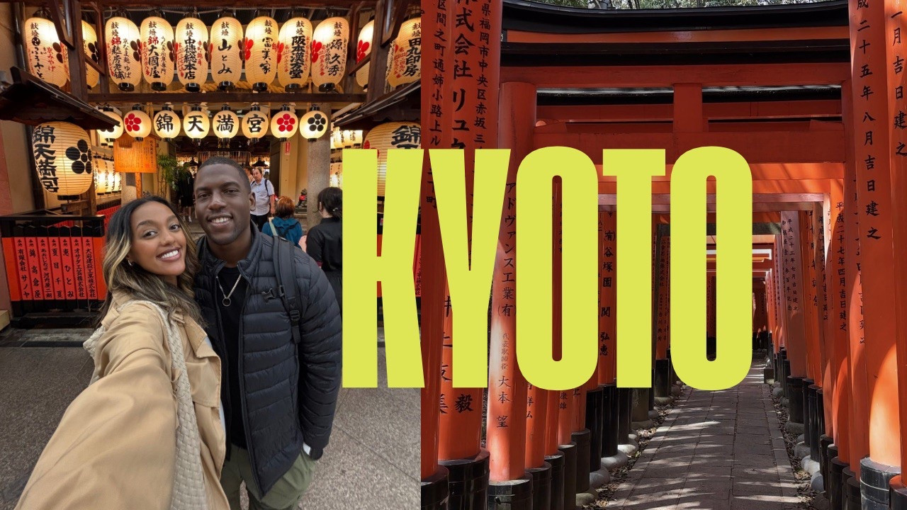 Everything we used and wore in Kyoto travels 