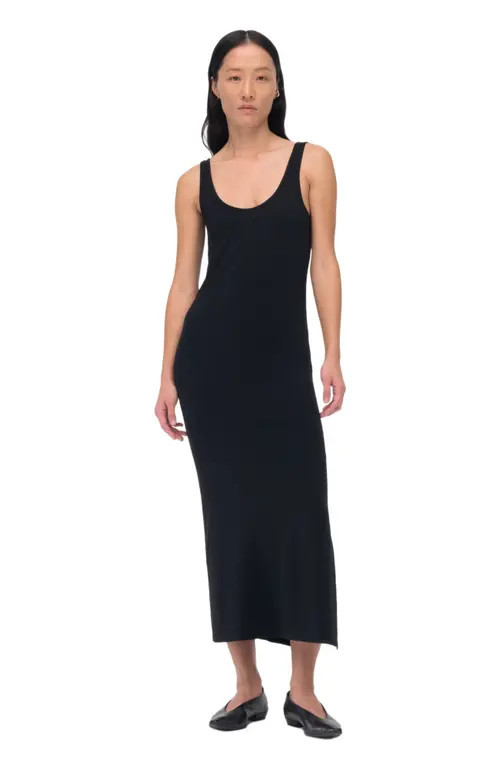 Another Tomorrow TANK DRESS in Black at Nordstrom, Size Large It | Nordstrom
