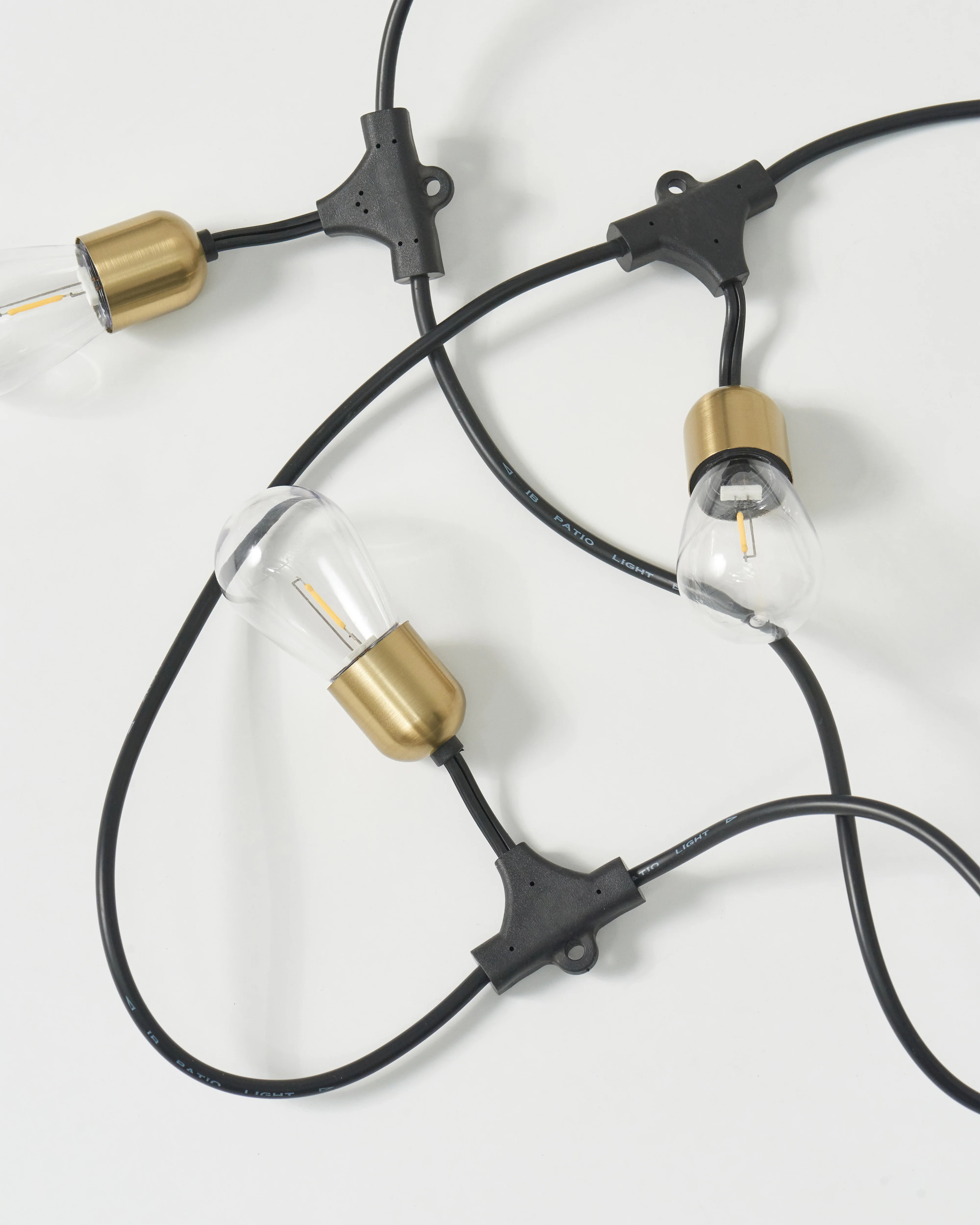 Glow Solar Hanging String Lights | Brightech