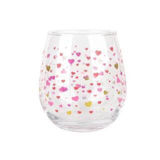 14oz. Hearts Wine Glass by Celebrate It™ | Michaels | Michaels Stores