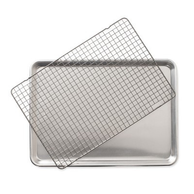 Nordic Ware 2 Piece Half Sheet with Oven-Safe Grid | Target