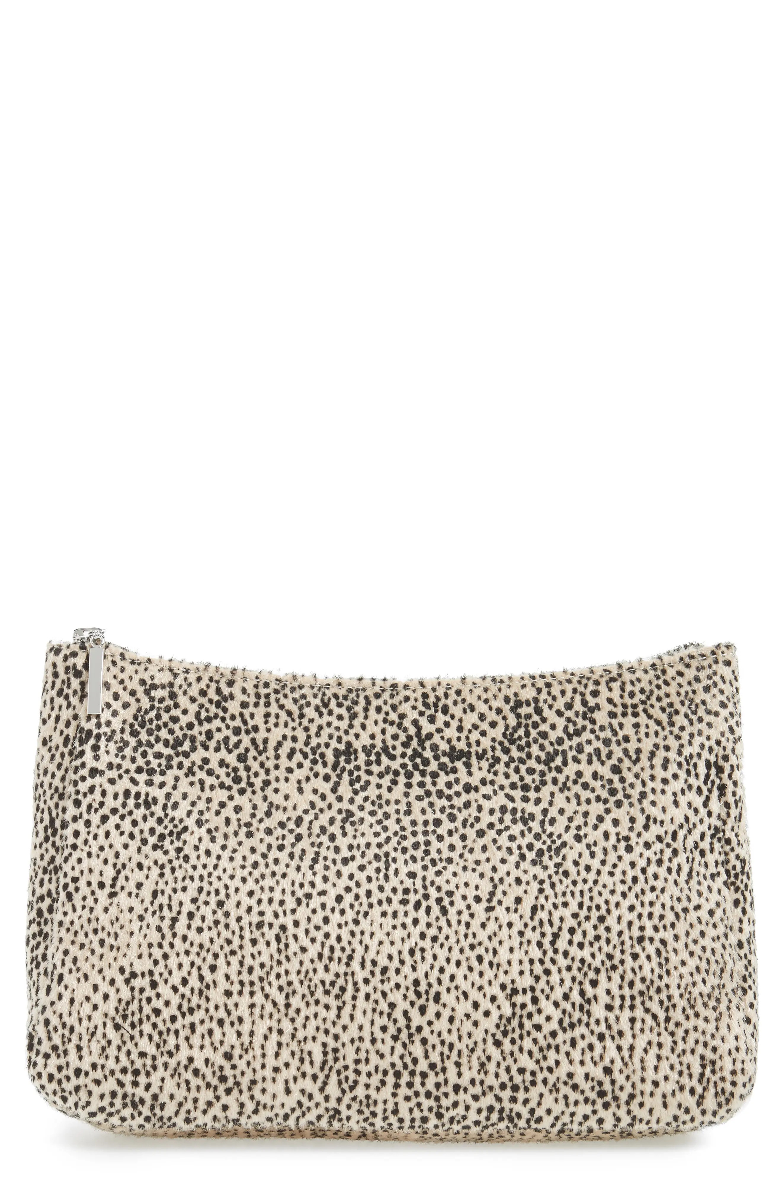 Faux Calf Hair Clutch | Nordstrom