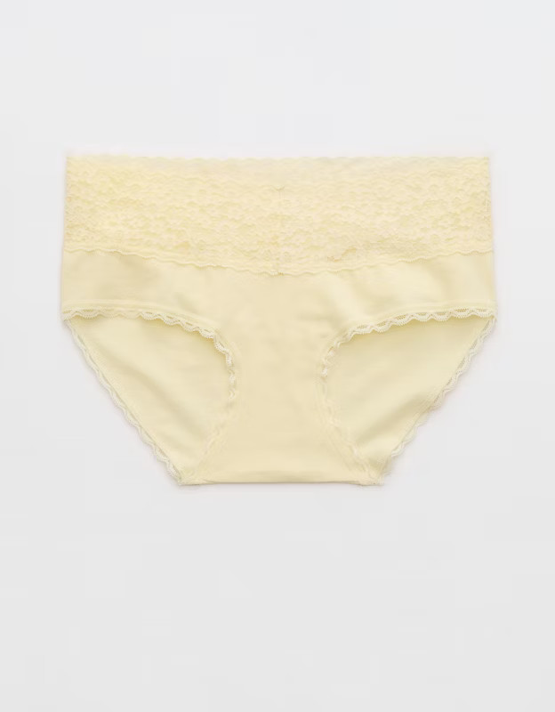 Superchill Vintage Lace Cotton Boybrief Underwear | Aerie