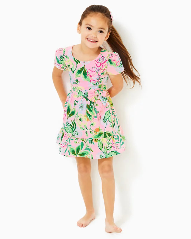 Girls Alexandra Cotton Dress | Lilly Pulitzer | Lilly Pulitzer
