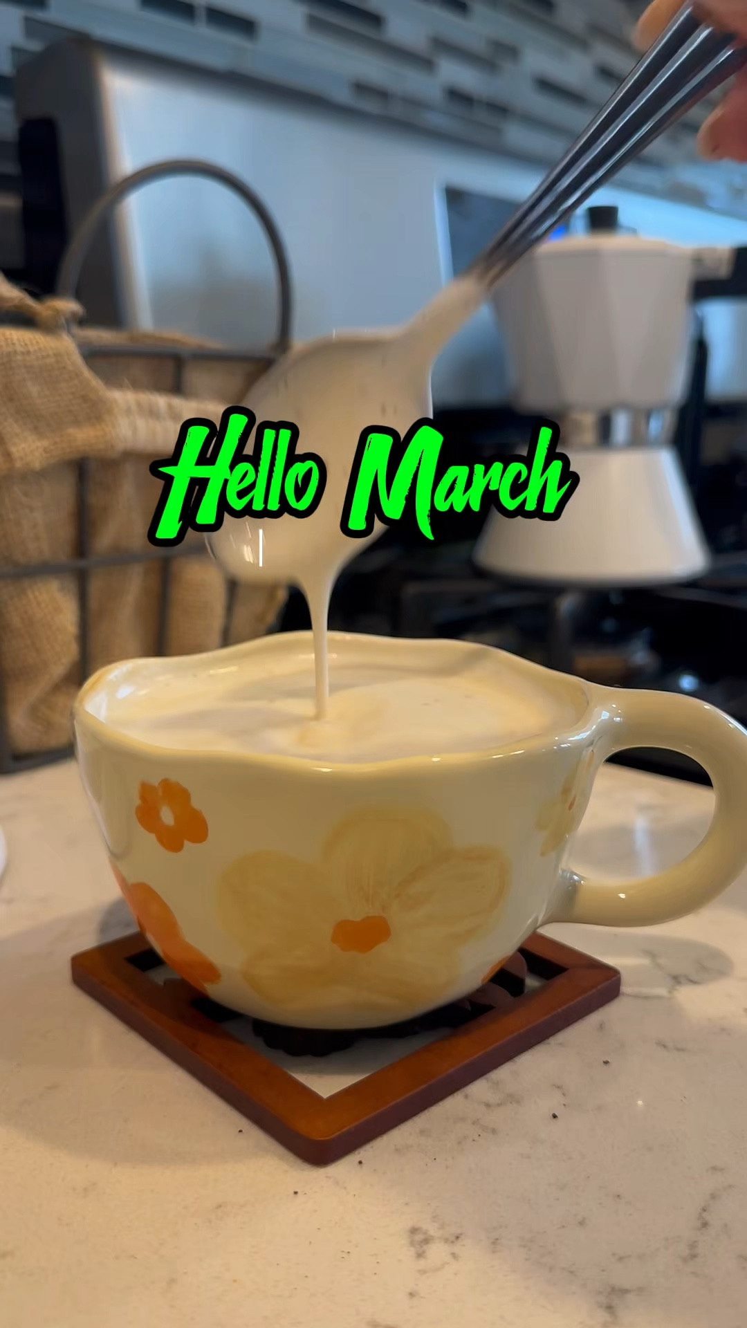 A fresh start, warm coffee, and new blooms ahead.