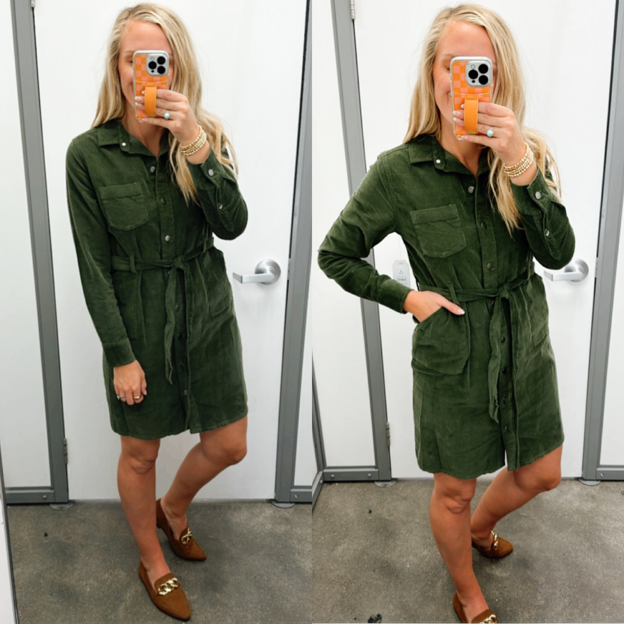 New holiday belted utility dress at Walmart! Runs tts, I’m wearing a size small. 






Walmart fashion. Walmart style. Christmas dress. Casual holiday. Corduroy. Red. Green. 

#LTKHolidaySale #LTKHoliday #LTKSeasonal