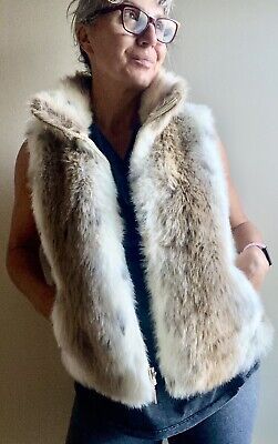 Reversible Faux Fur Vest Gilet, Windbreaker, L  | eBay | eBay UK