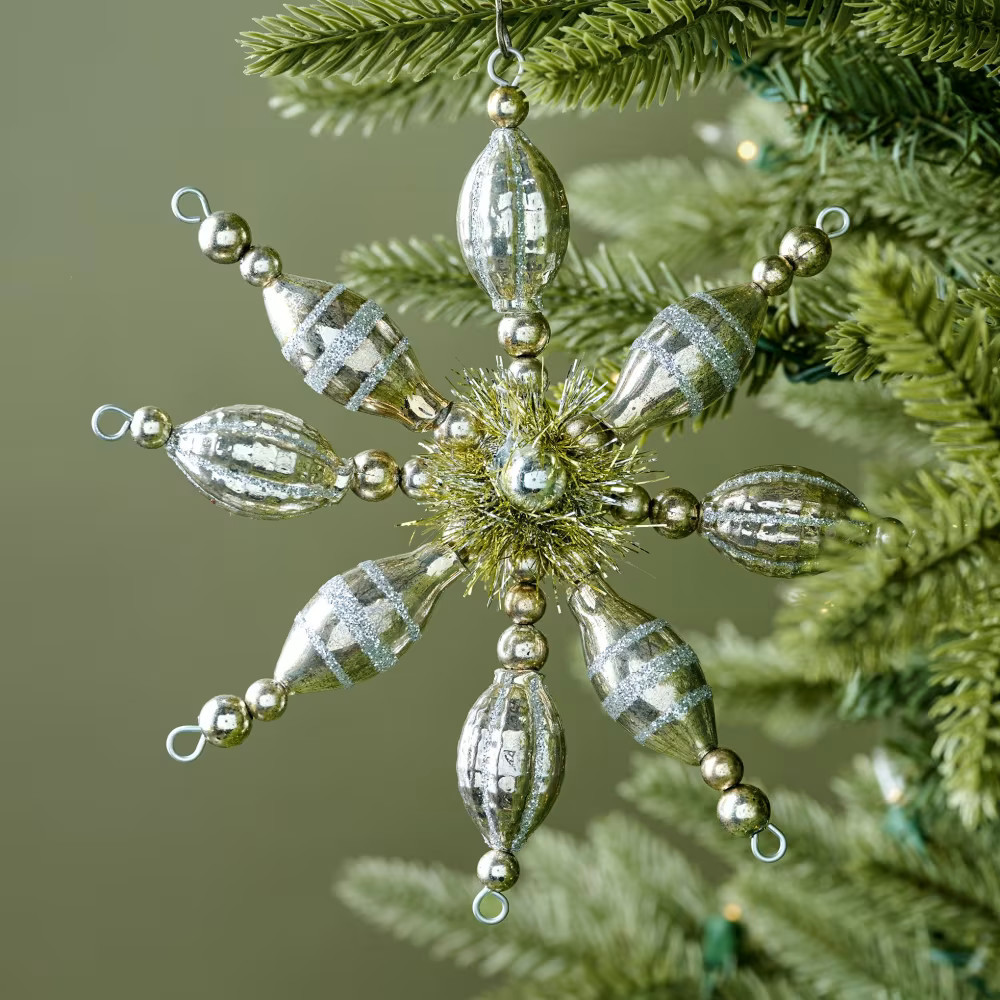Vintage-Inspired Snowflake Ornament | Magnolia